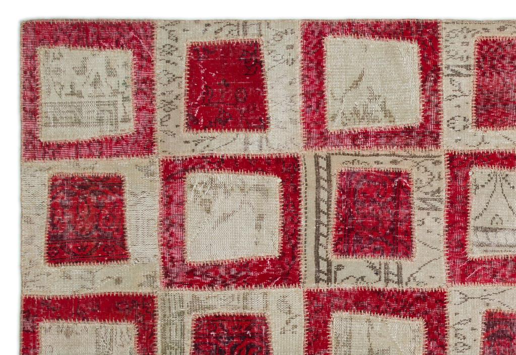 Apex Patchwork Halı Kırmızı 21041 190 x 280 cm
