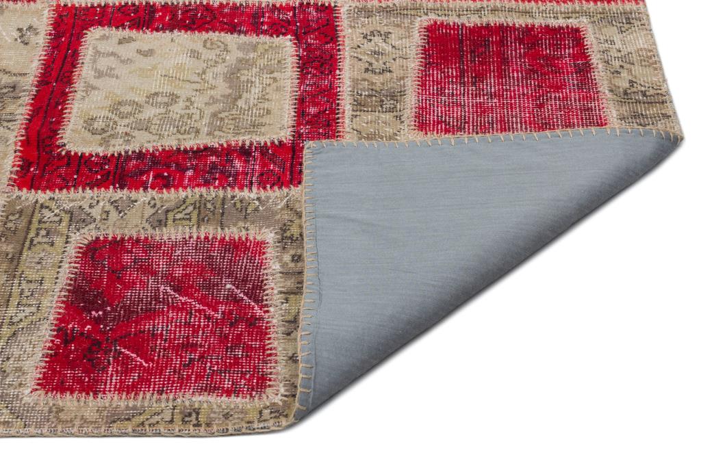 Apex Patchwork Halı Kırmızı 21045 192 x 282 cm