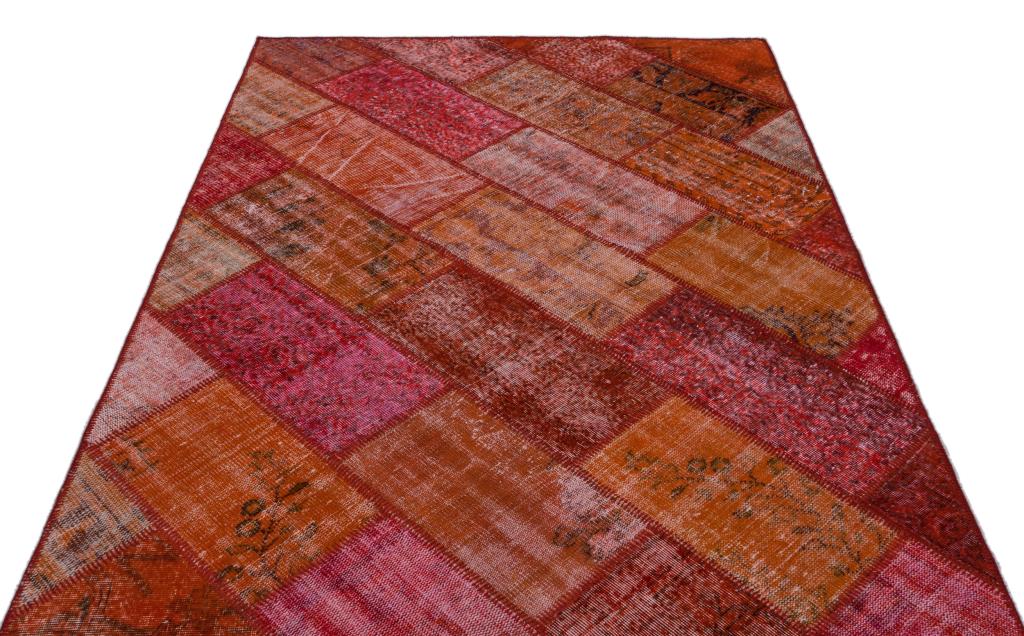 Apex Patchwork Halı Kırmızı 26296 160 x 230 cm