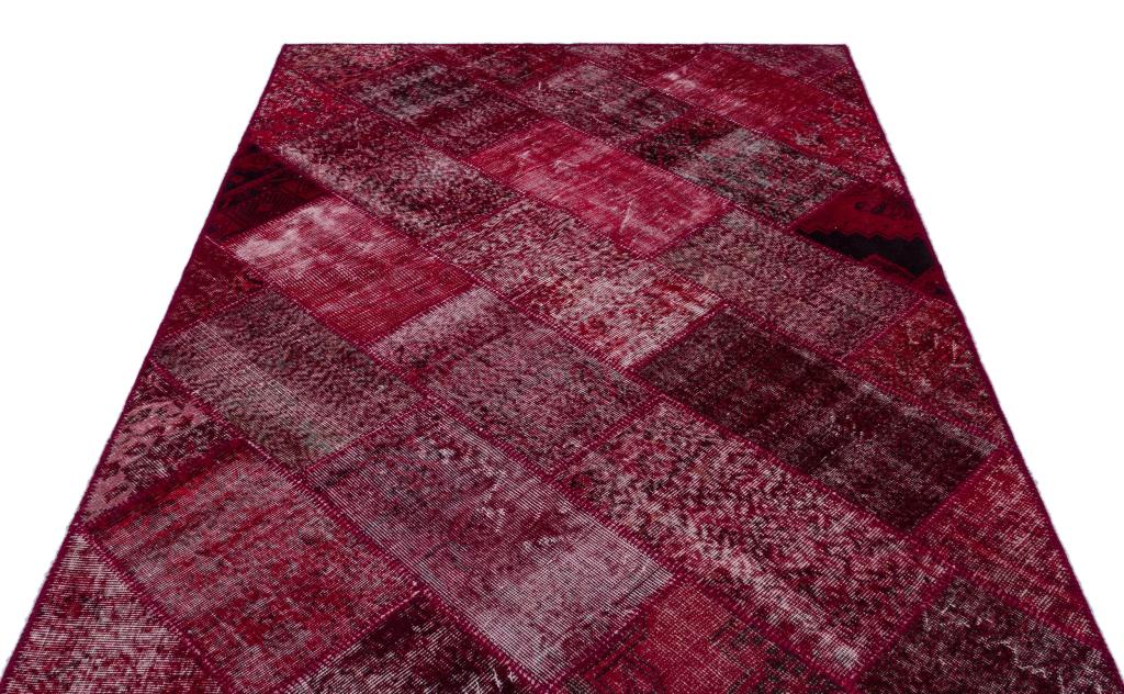 Apex Patchwork Halı Kırmızı 26317 160 x 230 cm