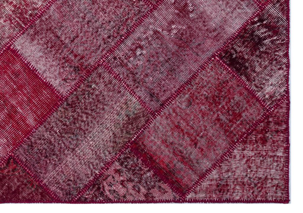 Apex Patchwork Halı Kırmızı 26317 160 x 230 cm