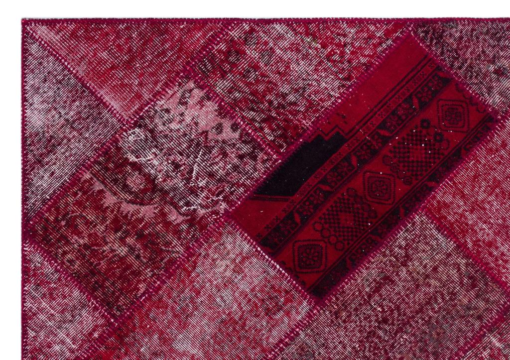 Apex Patchwork Halı Kırmızı 26321 160 x 230 cm