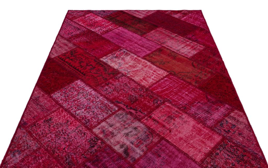 Apex Patchwork Halı Kırmızı 26326 160 x 230 cm