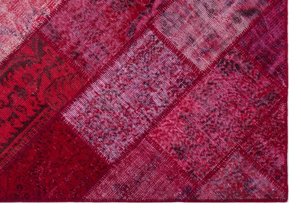Apex Patchwork Halı Kırmızı 26326 160 x 230 cm