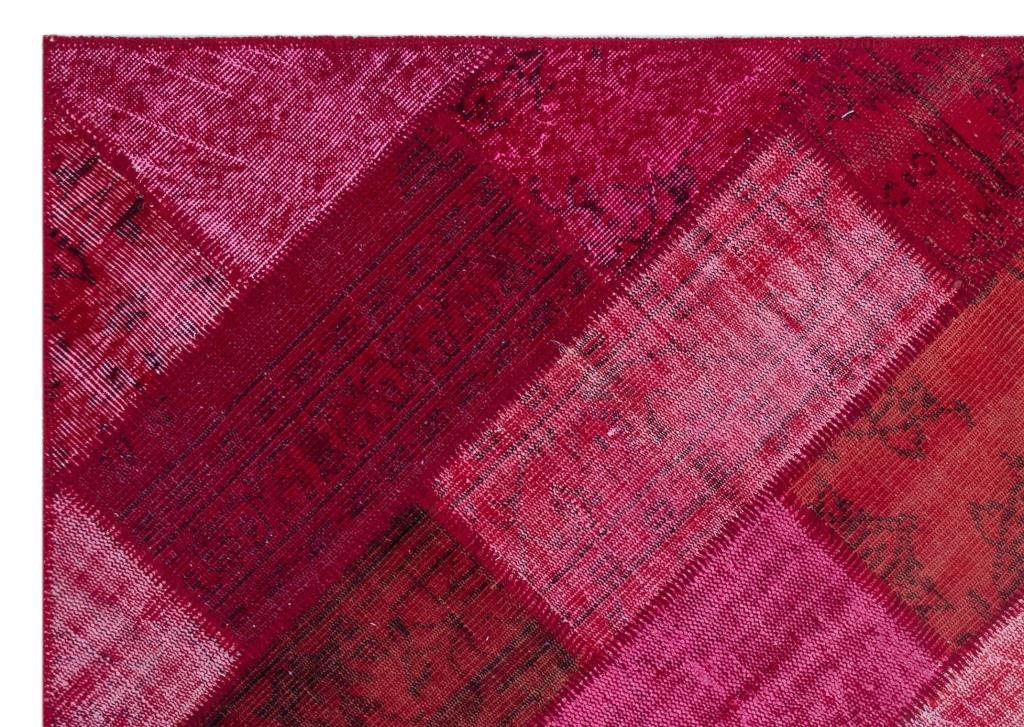 Apex Patchwork Halı Kırmızı 26326 160 x 230 cm