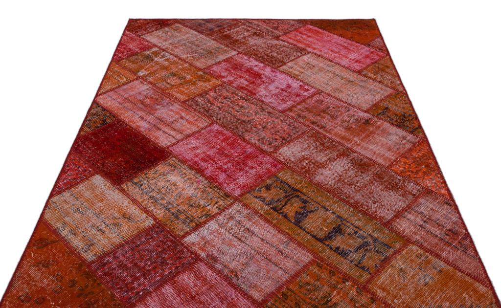 Apex Patchwork Halı Kırmızı 26454 160 x 230 cm