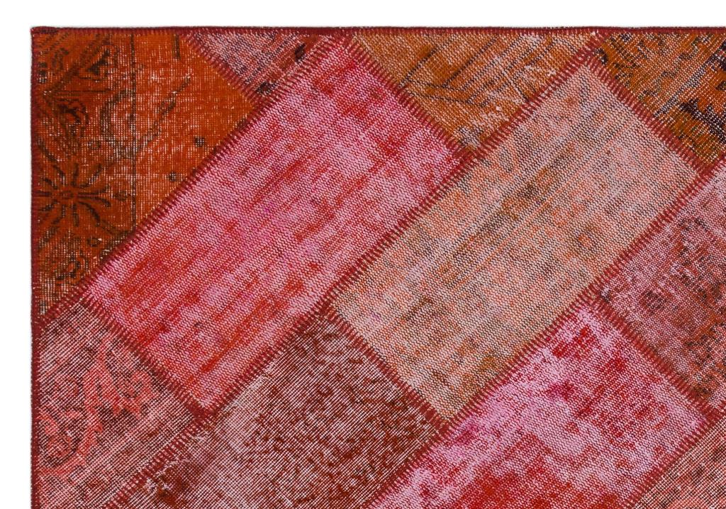 Apex Patchwork Halı Kırmızı 26454 160 x 230 cm