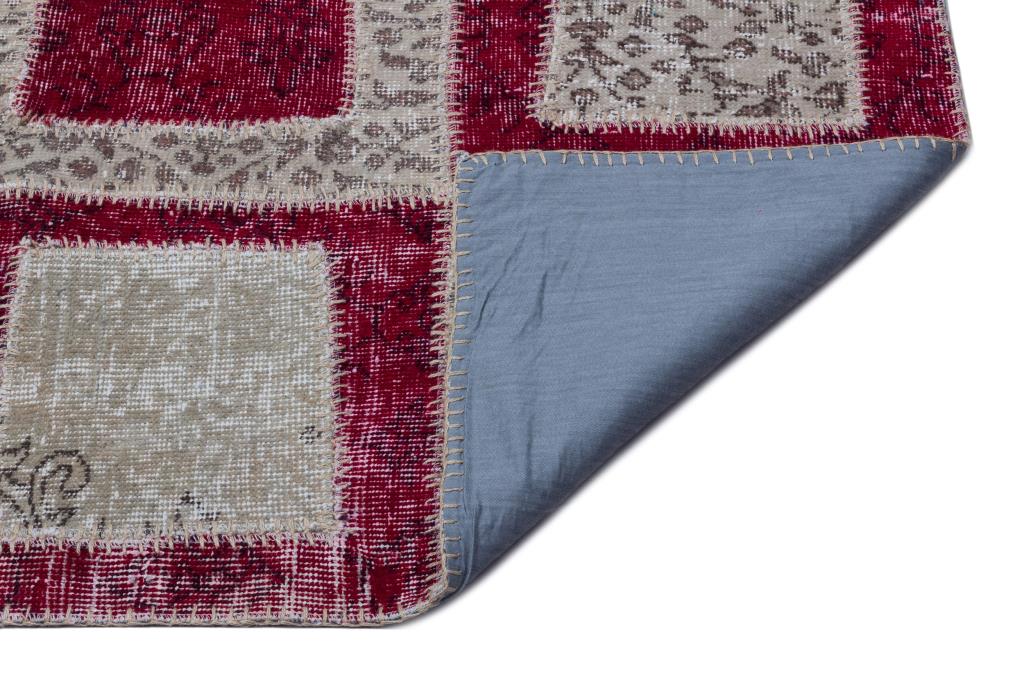 Apex Patchwork Halı Kırmızı 26800 191 x 281 cm