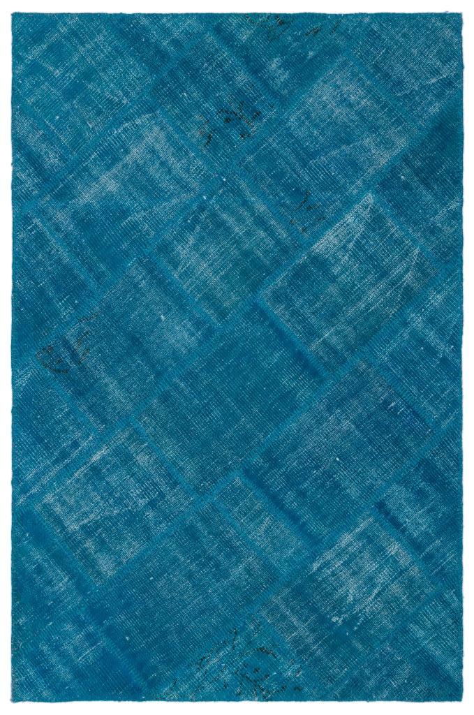 Apex Patchwork Halı Mavi 22154 120 x 180 cm