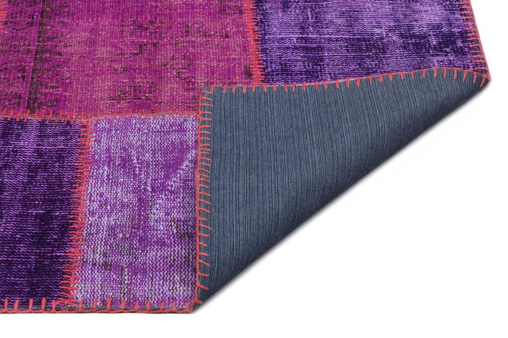 Apex Patchwork Halı Mor 22268 160 x 230 cm