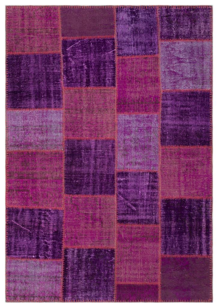 Apex Patchwork Halı Mor 22268 160 x 230 cm