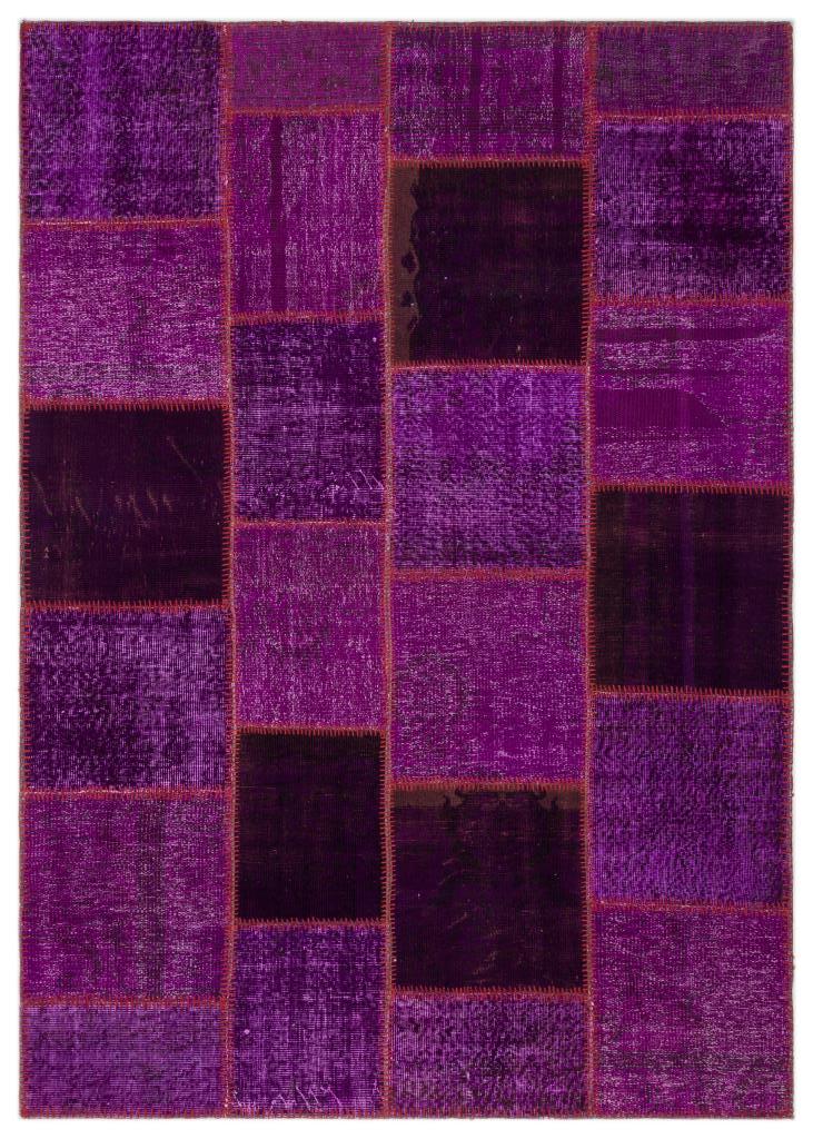 Apex Patchwork Halı Mor 22270 160 x 230 cm