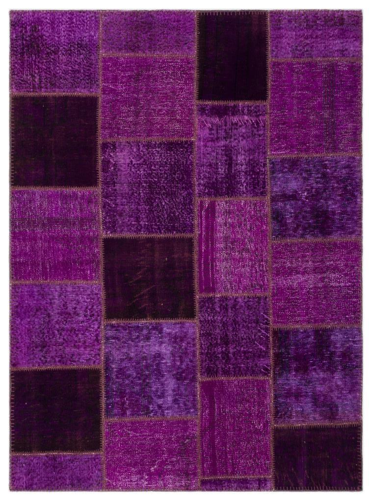 Apex Patchwork Halı Mor 22271 160 x 230 cm