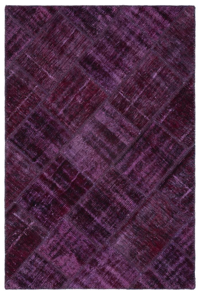 Apex Patchwork Halı Mor 22347 120 x 180 cm
