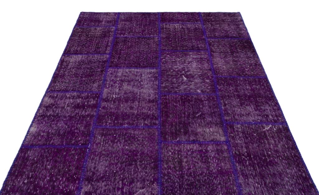 Apex Patchwork Halı Mor 24825 160 x 230 cm