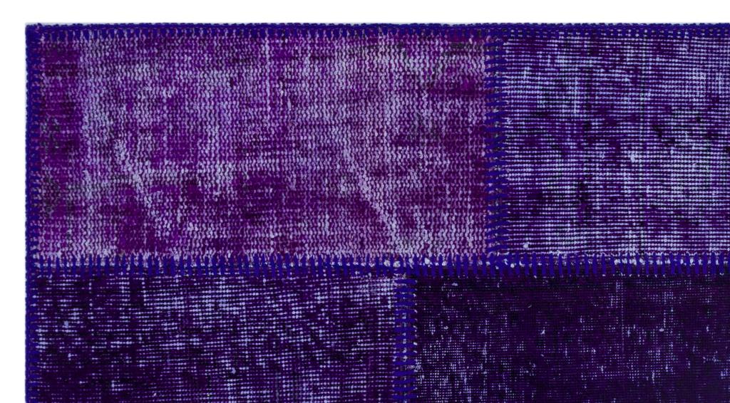Apex Patchwork Halı Mor 25948 80 x 150 cm
