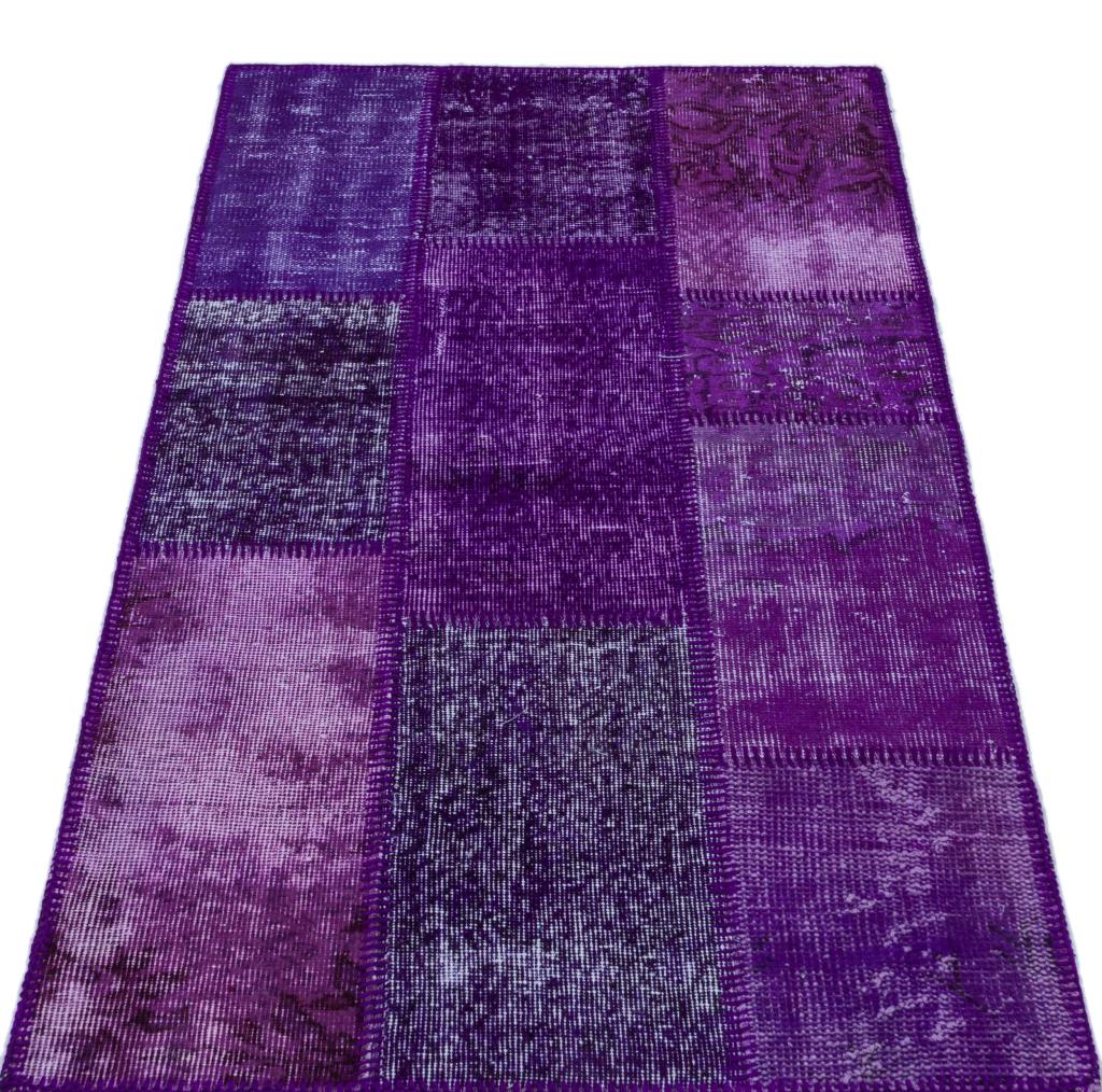 Apex Patchwork Halı Mor 26200 80 x 150 cm