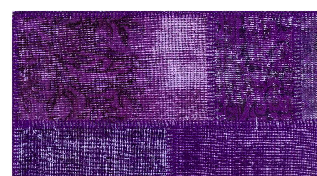 Apex Patchwork Halı Mor 26200 80 x 150 cm