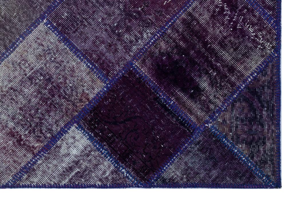 Apex Patchwork Halı Mor 26251 120 x 180 cm