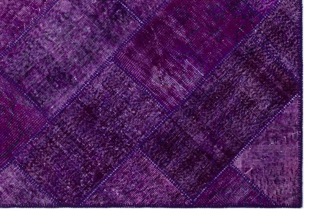 Apex Patchwork Halı Mor 26389 160 x 230 cm