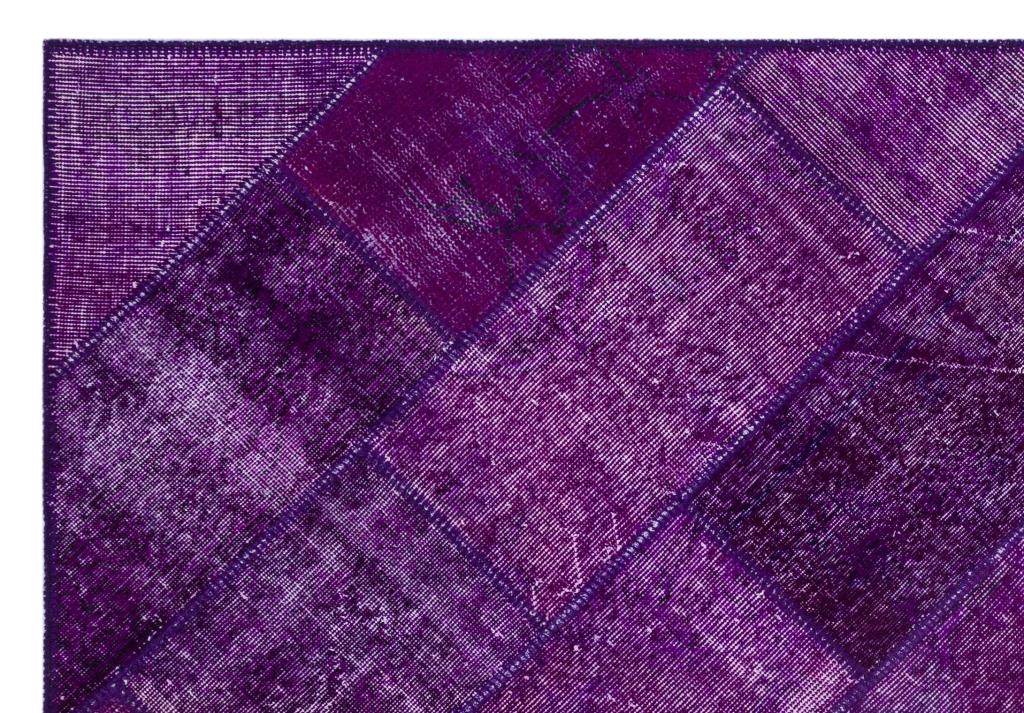 Apex Patchwork Halı Mor 26389 160 x 230 cm