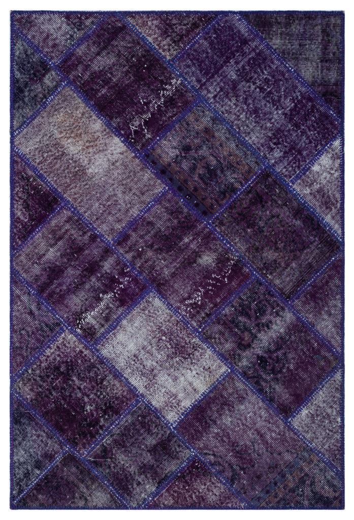 Apex Patchwork Halı Mor 26545 120 x 180 cm