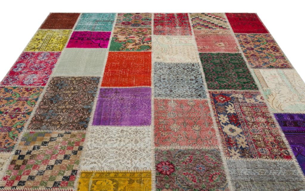 Apex Patchwork Halı Naturel 20373 247 x 308 cm