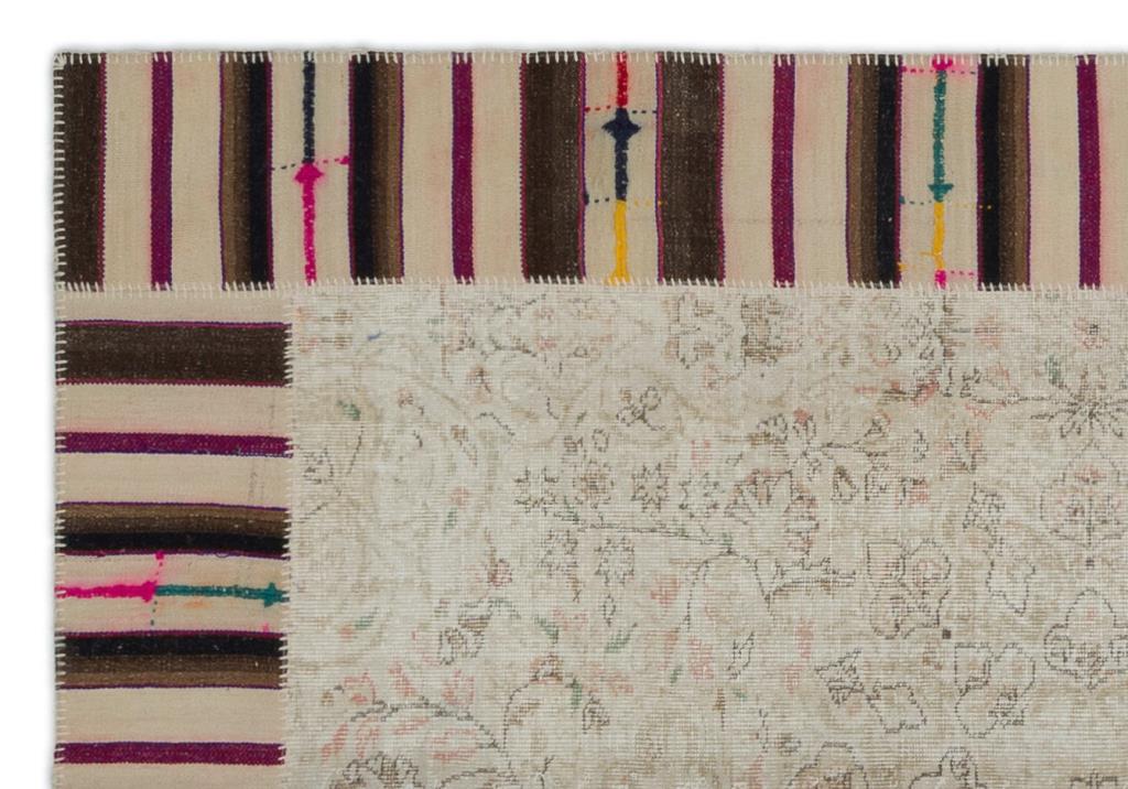 Apex Patchwork Halı Naturel 21736 187 x 278 cm