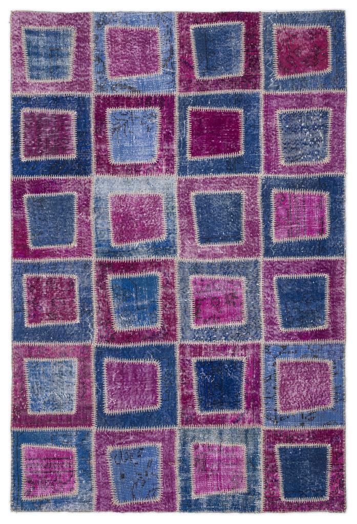 Apex Patchwork Halı Pembe 2037 160 x 230 cm