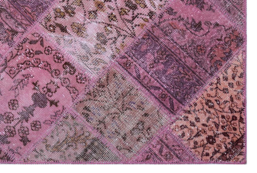 Apex Patchwork Halı Pembe 26651 120 x 180 cm