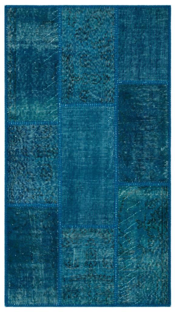 Apex Patchwork Halı Turkuaz 21327 82 x 151 cm