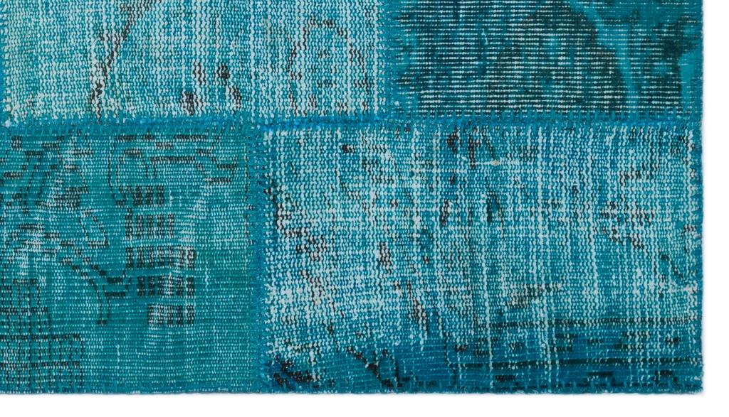 Apex Patchwork Halı Turkuaz 21329 83 x 147 cm
