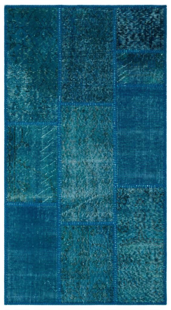 Apex Patchwork Halı Turkuaz 24720 80 x 150 cm