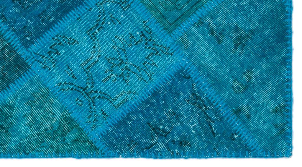 Apex Patchwork Halı Turkuaz 25077 80 x 150 cm