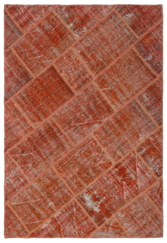 Apex Patchwork Halı Turuncu 22350 120 x 180 cm