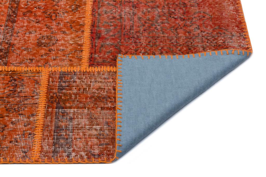 Apex Patchwork Halı Turuncu 25000 160 x 230 cm
