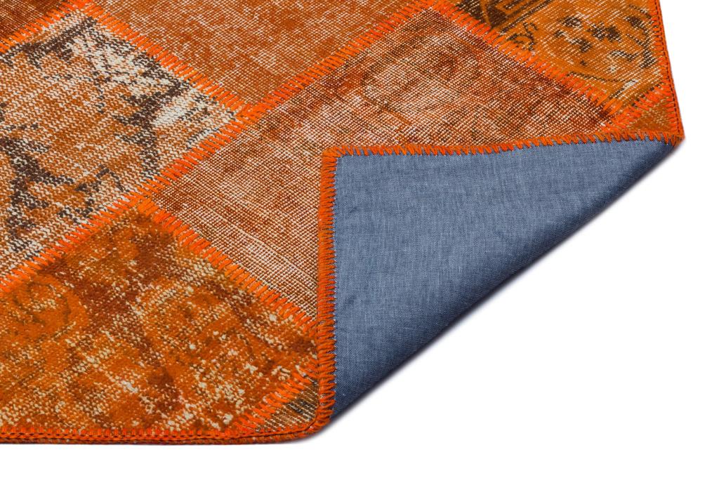 Apex Patchwork Halı Turuncu 26482 160 x 230 cm