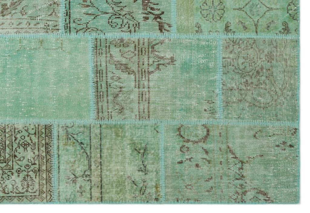 Apex Patchwork Halı Yeşil 21931 191 x 283 cm