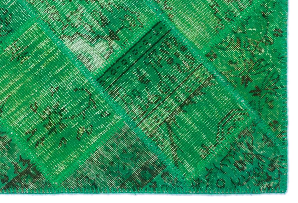 Apex Patchwork Halı Yeşil 24897 120 x 180 cm