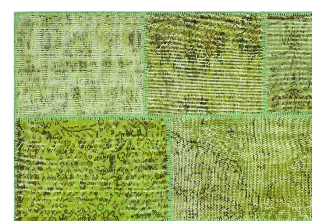 Apex Patchwork Halı Yeşil 26477 160 x 230 cm