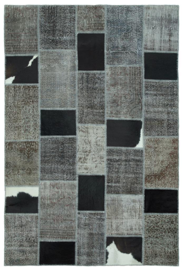 Apex Patchwork Unique Gri 24841 190 x 285 cm