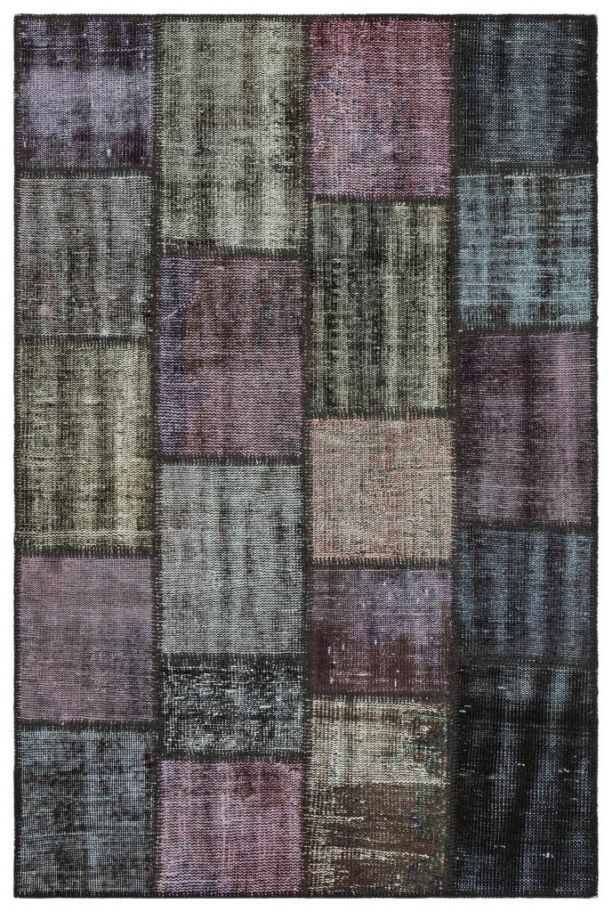 Apex Patchwork Unique Gri 35388 120 x 181 cm
