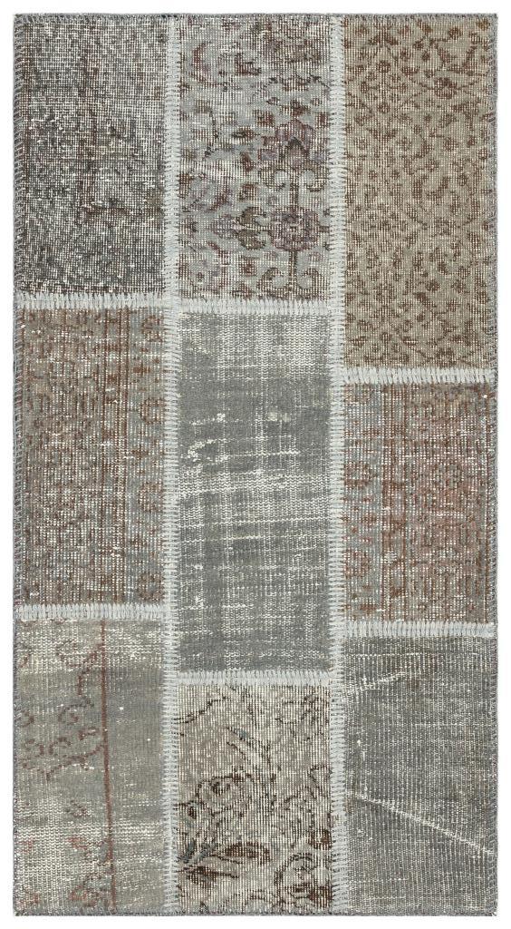 Apex Patchwork Unique Gri 36201 80 x 148 cm