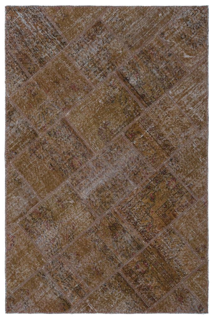 Apex Patchwork Unique Kahve 25102 120 x 180 cm