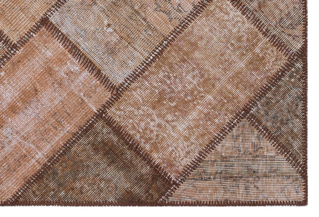 Apex Patchwork Unique Kahve 29461 121 x 180 cm