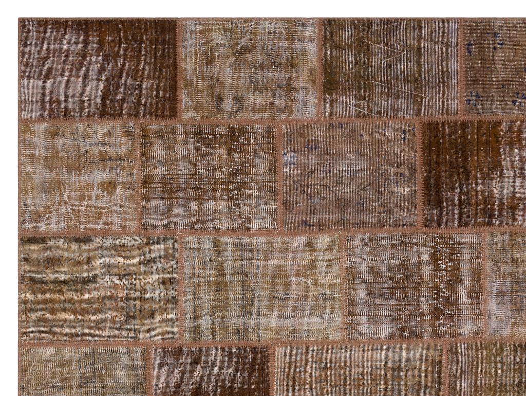 Apex Patchwork Unique Kahve 29501 277 x 366 cm