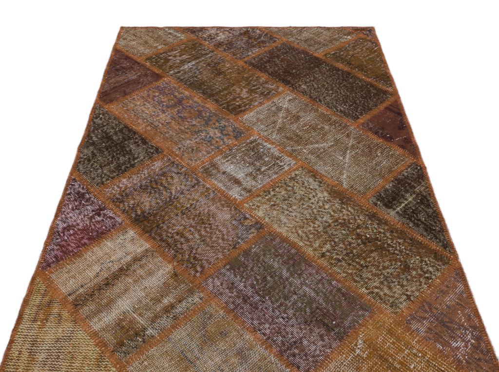 Apex Patchwork Unique Kahve 31110 120 x 180 cm