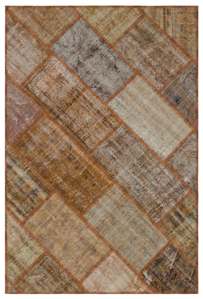 Apex Patchwork Unique Kahve 31141 120 x 180 cm