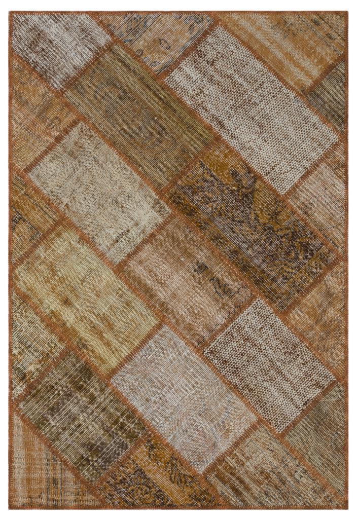Apex Patchwork Unique Kahve 31149 120 x 180 cm