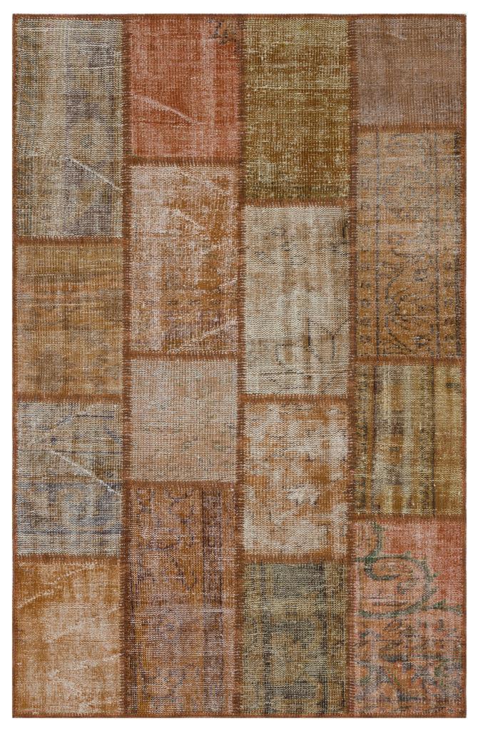 Apex Patchwork Unique Kahve 31186 120 x 180 cm